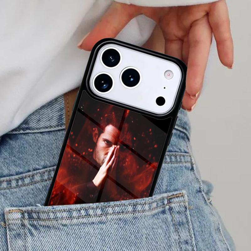 Lucifer Serie TV Phone Case for iPhone 17ProMax 12 13 14 15 16e 17 Pro Max Plus Air Cover