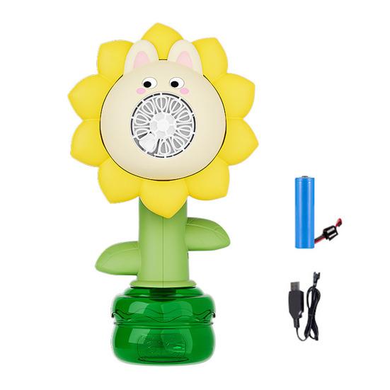 Electric Bubble Machine with LED Light Show Rechargeable Kids Bubble Blower Flower Automatic Swing Dance Handheld Kids Bubble Maker Outdoor Party Toys