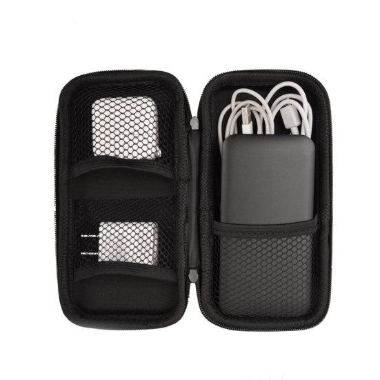 Sac de rangement universel antichoc pour câble de chargeur de batterie externe, pochette d'organisation de voyage