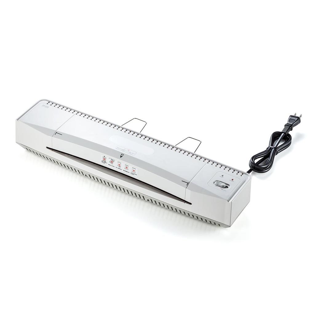 Sanwa Direct Film Laminator, A3/A4 Compatible, 100 Thickness, 400-LM003