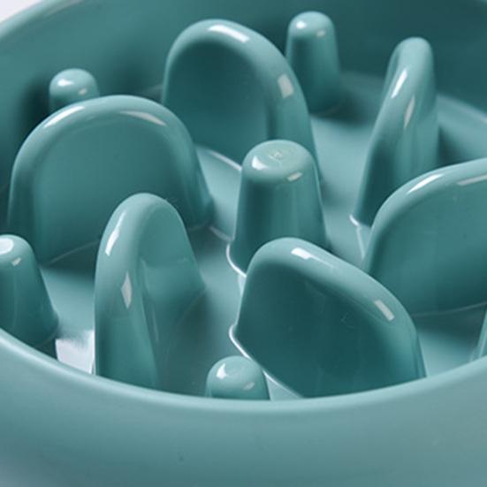 Dog Bowl Slow Feeding Anti Chock PP Material Puppy Food Dispenser Feeding Bowl Pet Supplies