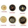  4 Pcs Alloy Buttons Jackets Pants Buttons Sewing Buttons Uniform Buttons