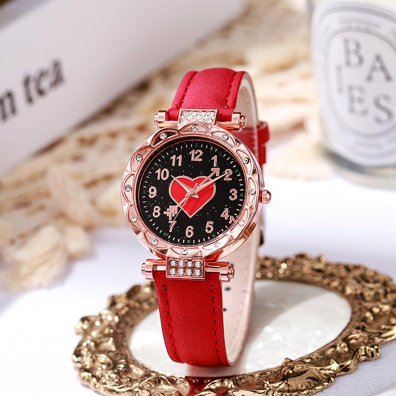 1pc New Stock Fashionable Simple Belt Watch for Women's Casual Student Quartz Women's Watch Watch
