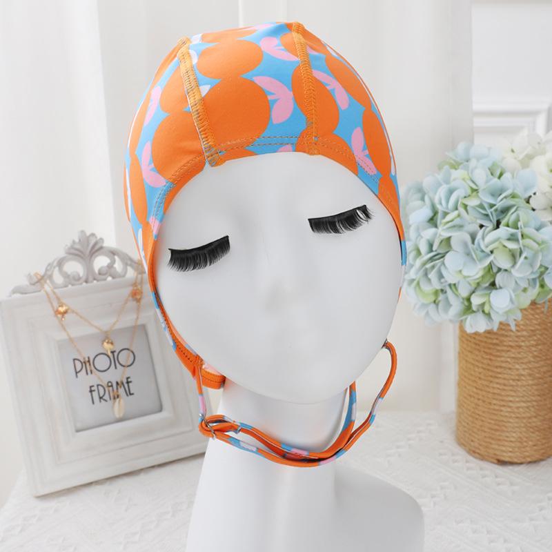 Women's Fashion Plus Size Anti-Shedding Loose Swim Cap