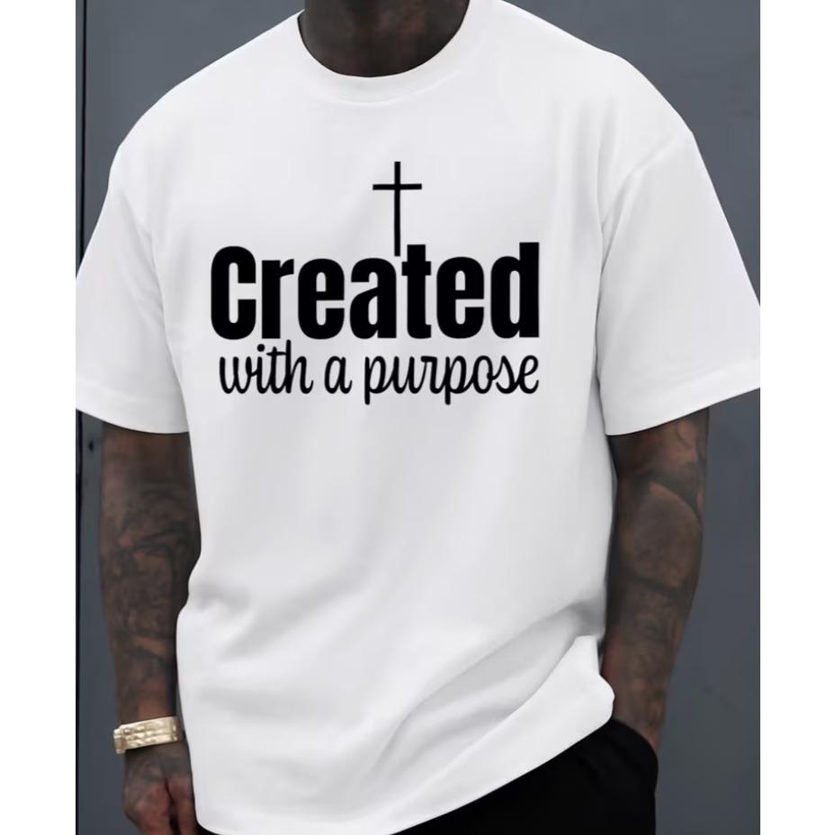 Unisexs Graphic Tshirt White Crew Neck Regular Fit Slight Stretch Fabric With Purpose Print Fashionable And Trendy Wear By Cloth