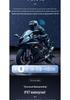 A1 Bluetooth Full Face Helmet Earphones, Waterproof Noise-Cancelling Motorcycle Intercom