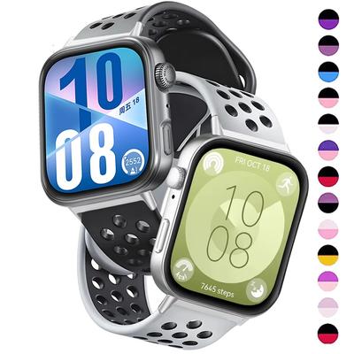 Silicone Strap for Huawei Watch Fit 4 Pro Watch Band for Huawei Watch Fit4 Fit3 Fit2 Silicone Replacement Band Wristband