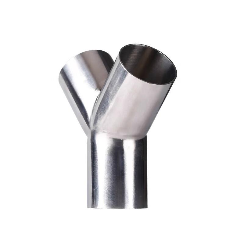 304 Stainless Steel Sanitary Y-Type Welded Tee