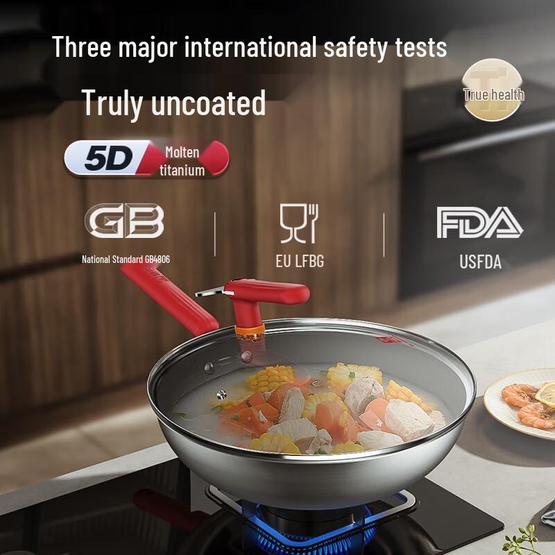 

KBH Titanium Shield Non-Stick Wok