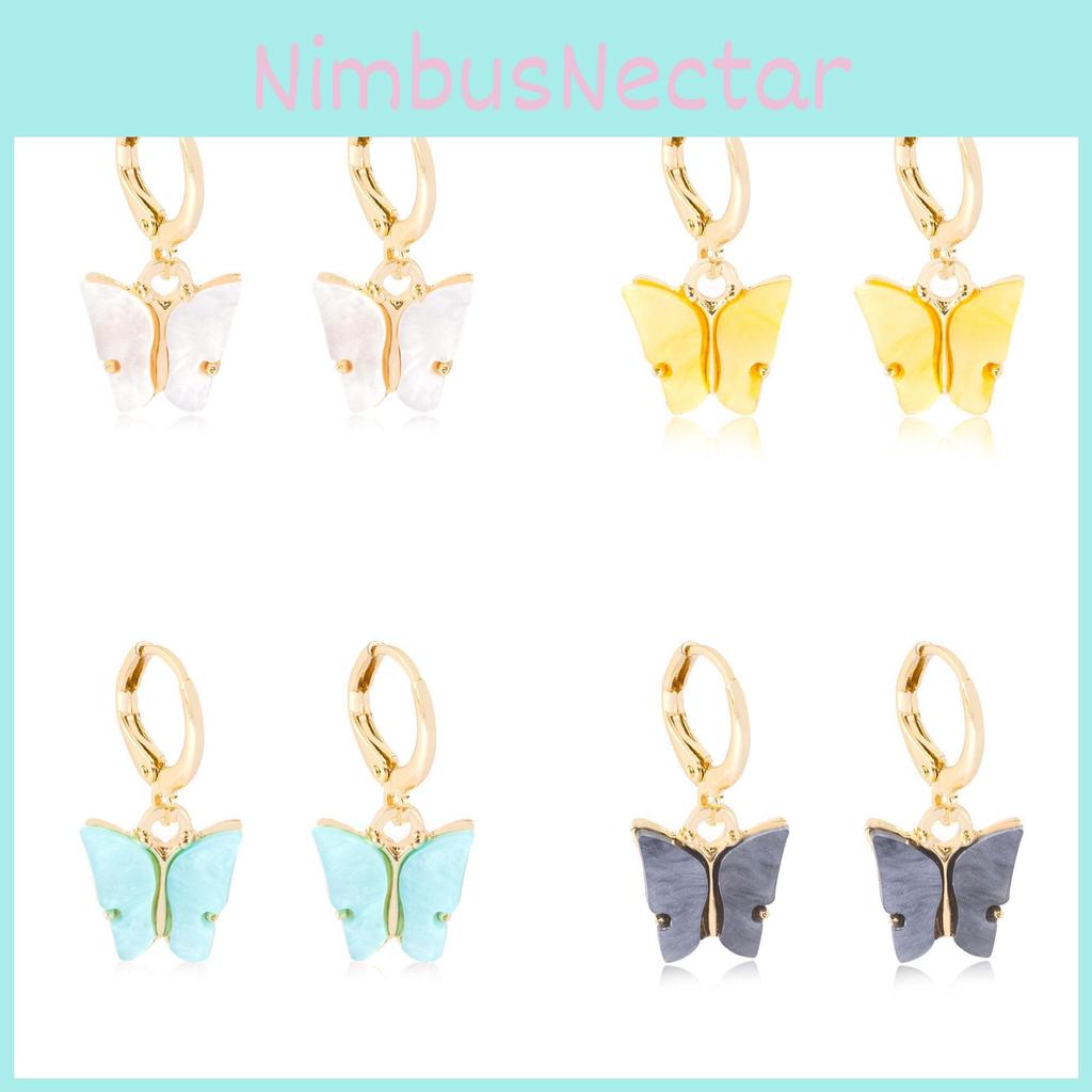 Earrings Butterfly Stylish Animal Design Chic Multicolor Womens Accessories Fashion