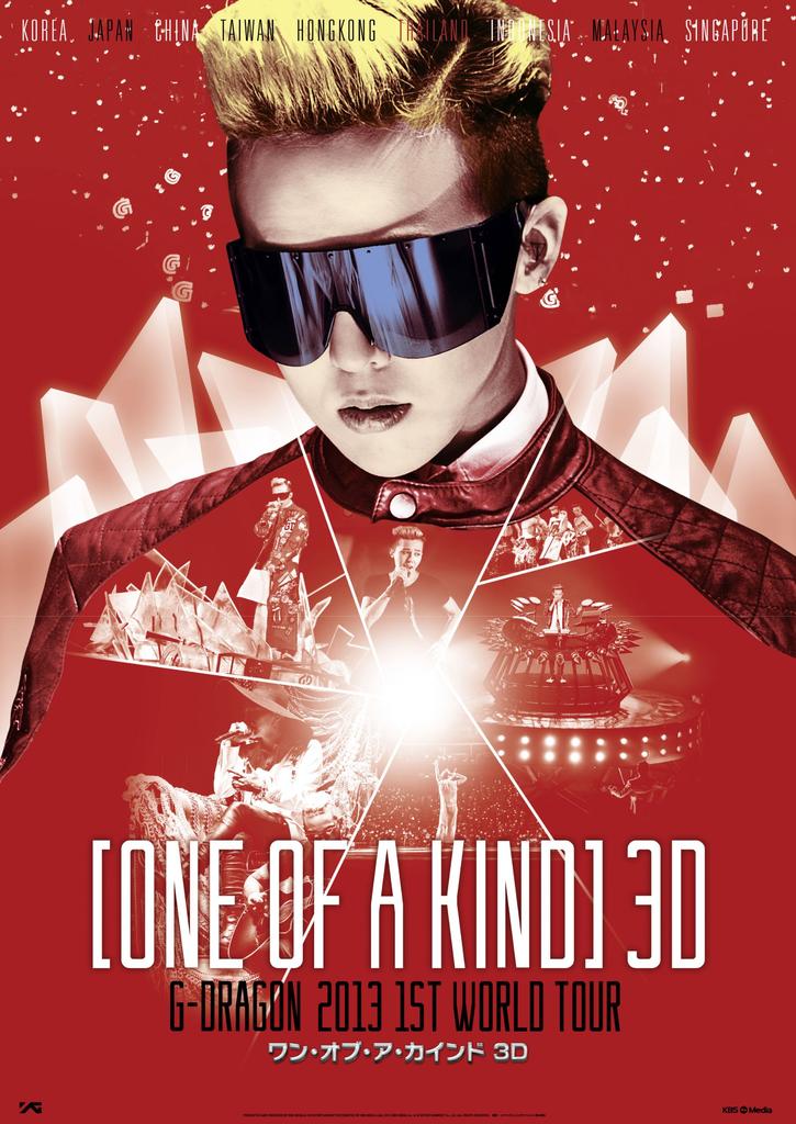 ONE OF A KIND 3D 2013 1ST WORLD Press ~G-DRAGON TOUR~ Blu-ray [First Edition]