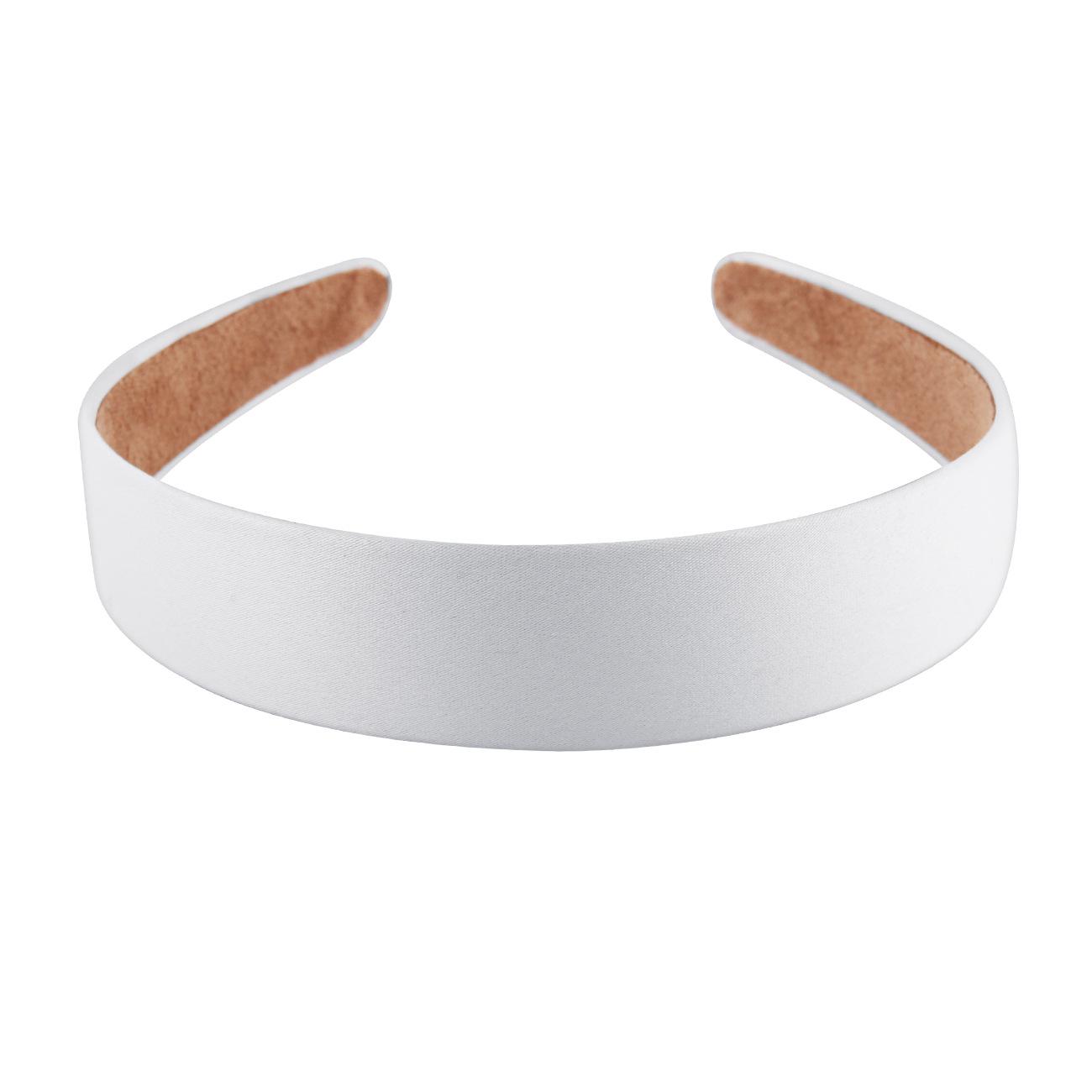 

10PCS Satin Headbands for Women 3cm Wide Non-slip Headband Girls Simple Fashion Hair Hoop DIY Hairband Hair Accessories