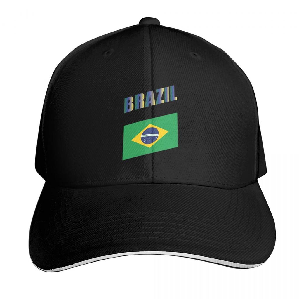 Brazil Soccer Team Football Brazilian Flag Cap Fashion Casual Baseball Caps Adjustable Hat Hip Hop Summer Unisex Baseball Hats