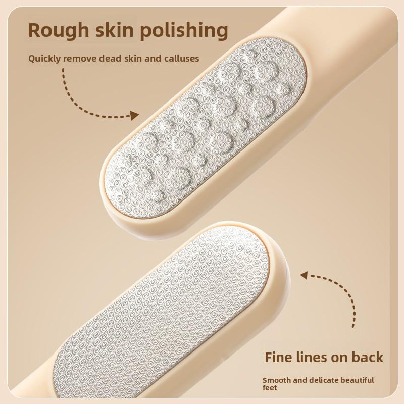 New Foot Scrubbing Wonder, Foot Sole Calluses, Heel Dead Skin Scrubbing Stone, Multi-functional Foot Seam Cleaning and Brushing
