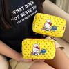 Japanese Polka Dot Cat Makeup & Travel Storage Bag - Large Capacity, Portable Women's Pouch