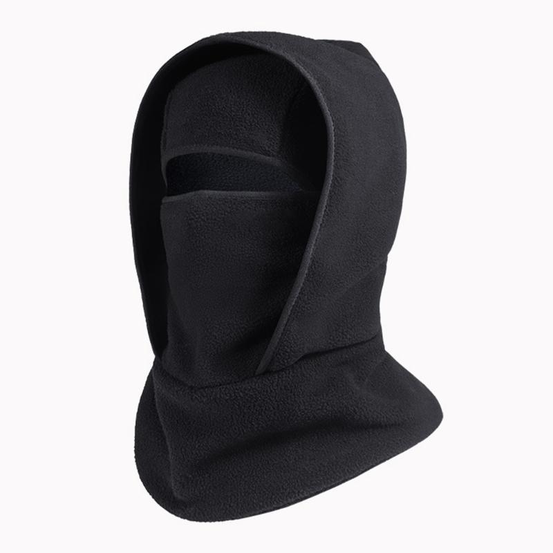 Multiuse Balaclava Hat for Cycling Camping Trekking Warm Windproof Breathable Hoodie Hat for Adult Unisex Cold Weather