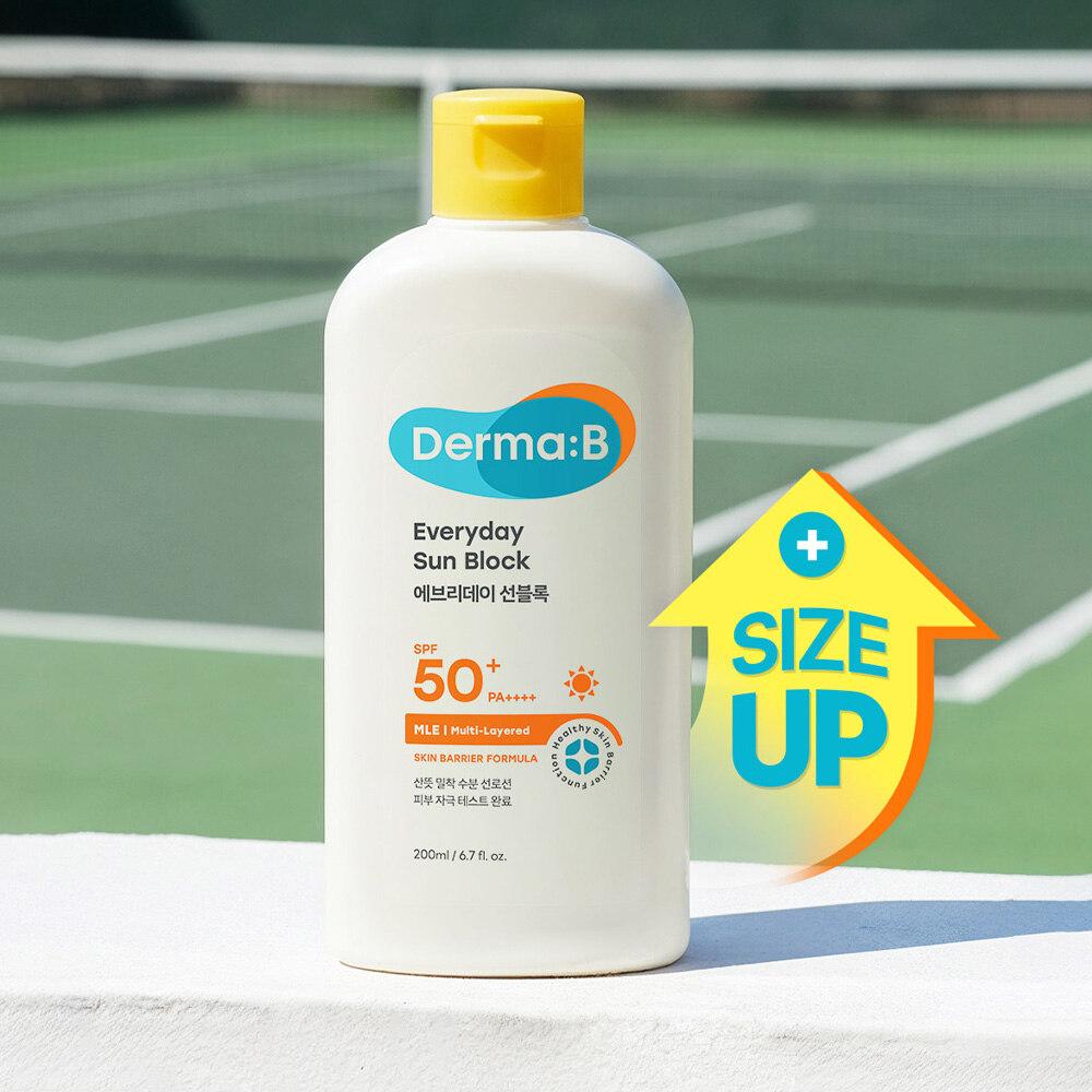DERMA:B Everyday Large Capacity Sunblock 200ml