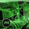20/50PCS Halloween Spiders Figurine Props Noctilucence Spiders Props Light Up Realistic Spiders Party Favor Bag Fillers