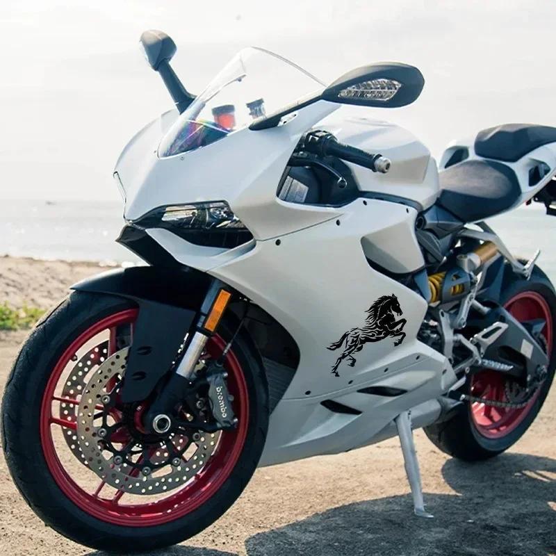 Handsome Horse Car Sticker Waterproof Vinyl Decal DIY Car Accessories Pegatinas Para Coche for Vehicle Styling