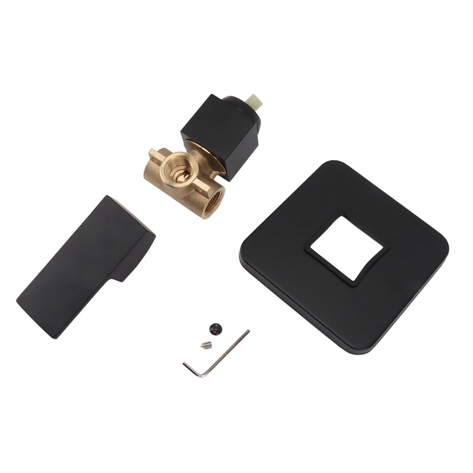 

Shower Valves Wall Mount Copper Faucet Shower Rough In Valve Bathroom Trim Kit Single Handle Tub