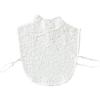 Women Lace Floral Embroidery False Collars Adjustable Detachable Shirt Fake Collars Blouse Top Half Shirt Sweater Decoration