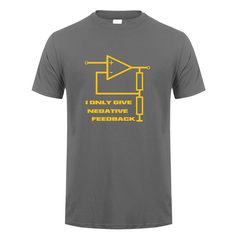 Funny I Give Negative Feedback Engineer T Shirt Unisex Short Sleeve Cotton Tshirts Unisexs Camisetas Gift Jl065