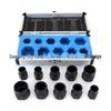 10-Piece Broken Screw Extractor & Angled Nut Remover Set