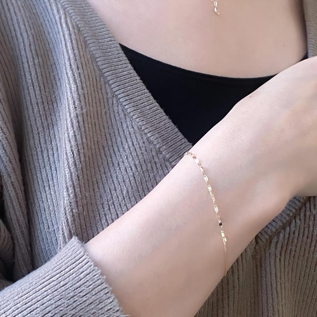 HAPPY SET Yellow Gold Necklace Bracelet [Bloom] [Official] [WEB Exclusive] (10K & Set) 0785-0010-0000-0000