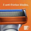 Manual Shaving Razor Heads | 5-Layer Stainless Steel Blade Refills | Safety Replacement Cartridges