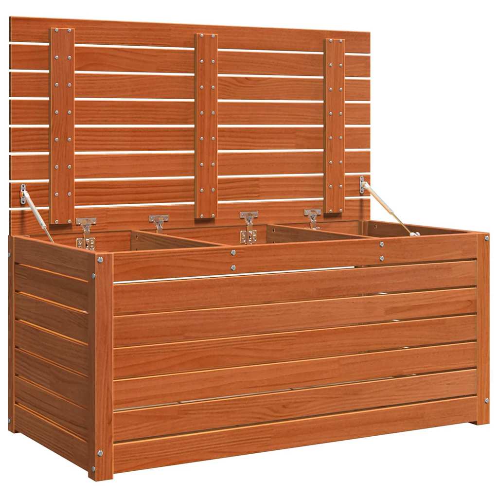 Storage Box Wax Brown 101 X 50.5 X 46.5 Cm Particleboard