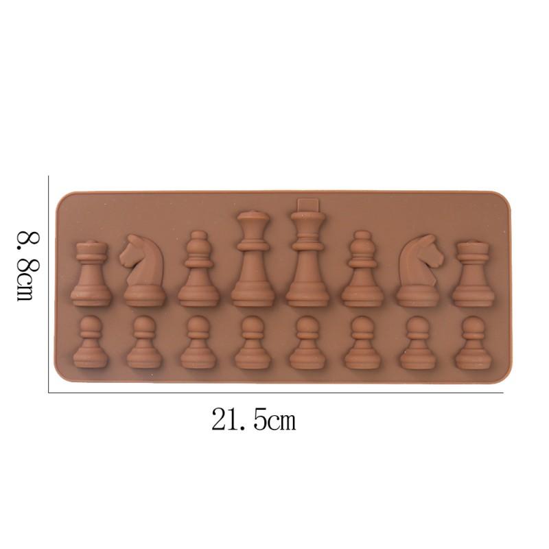 2/1Pc DIY Cake Mold Chess Shaped Chocolate Molds Ice Cube Mould Baking Silicone Mold Cake Decorating Tools Kitchen Accessories