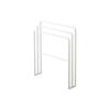 Yamazaki (Yamazaki Industries) 3-Tier Bath Towel Hanger, White, Approx. W70 X D14 X H81cm, Easy To Hang, Can Dry Large Towels, 4979