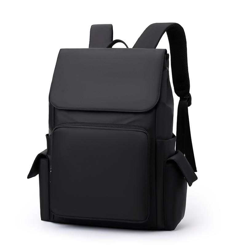 Городской Мужской Бизнес-Рюкзак Модный Рюкзак Высококачественный Рюкзак Большая Вместимость Многофункциональный Рюкзак для Ноутбука Школьный Рюкзак чёрный