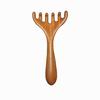 Antler Massage Comb | Scalp, Neck, Eye, and Face Gua Sha & Scraper with Five-Claw Design