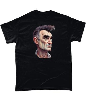 Morrissey Karikatur The Smiths T-Shirt Cartoon Es gibt ein Licht, das nie...