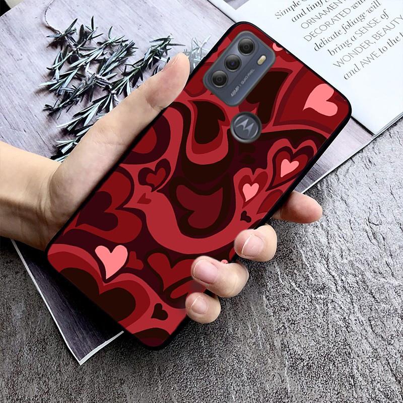Phone Case For Moto G86 G85 G75 G15 G05 G56 G72 G53 G54 G84 G60 G31 G32 G24 G 5G G Play Love Heart