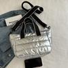 Leichte Schultertasche mit großem Fassungsvermögen, Winter-Stepp-Crossbody-Tasche für Damen