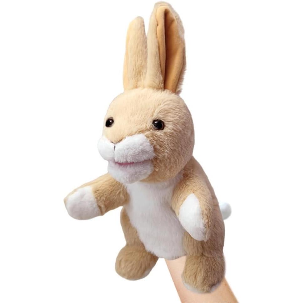 Puppet Muppet Puppet Puppet Doll Hand Puppet Finger Puppet Ventriloquism Puppet Moving Mouth Rabbit Rabbit (Rabbit)