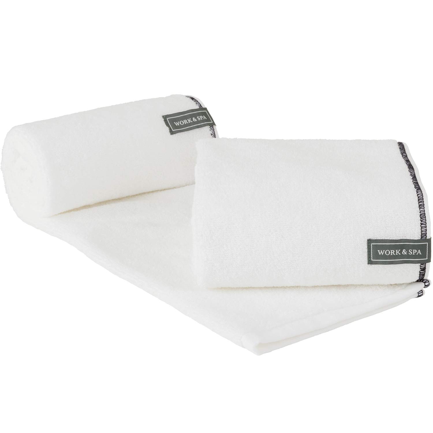 

Полотенце Лаборатория Длинное Лицо Набор из и Легко Оборачиваемый Вокруг Вашего Идеально подходит для и На Открытом Воздухе в 3 [РАБОТА&СПА] #007 Толстые, Сверхпрочные Полотенца, Белый, 2, белый