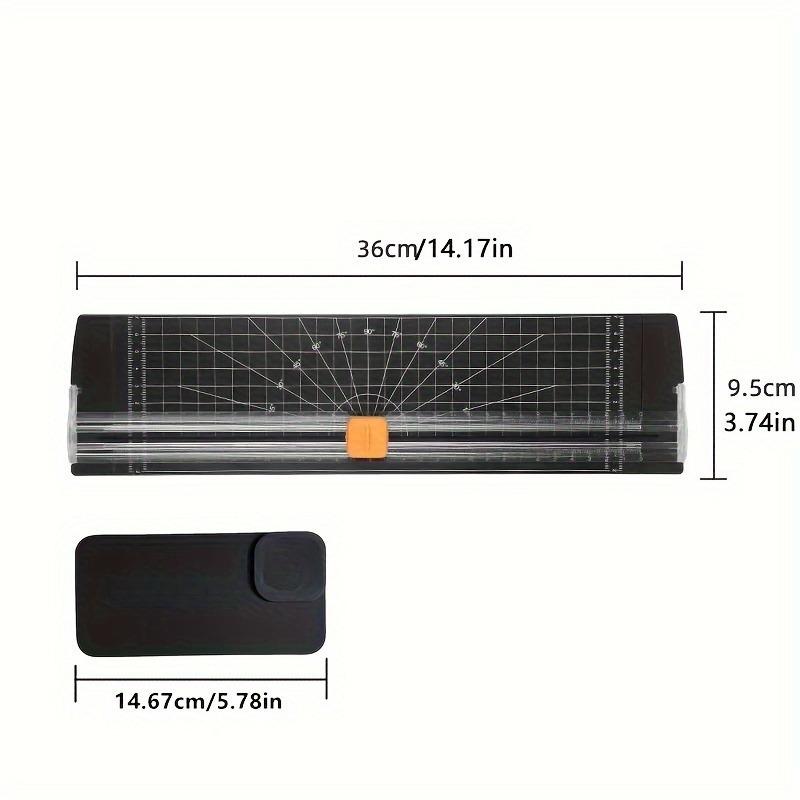 Portable A4 Paper Cutter Paper Blade for Photo Trimmers Scrapbook Lightweight Cutting Mat Machine-Unidirectional Cutting