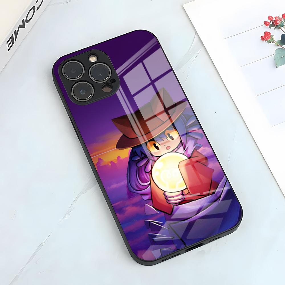 Game OneShot Niko Phone Case For IPhone 17 Pro Max 15 Pro 16 14 Plus 12 13 Mini 11 Pro Shockproof Glass Cover