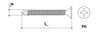 Self-drilling Plasterboard Screws for Metal KSSG-35035 (1000)