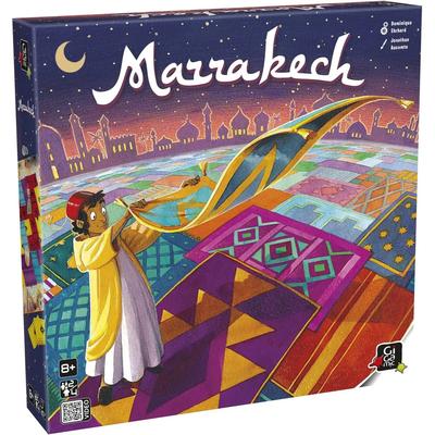 Jogo de Estratégia Marrakech para Famílias Festa Jogos de Cartas Tabuleiro