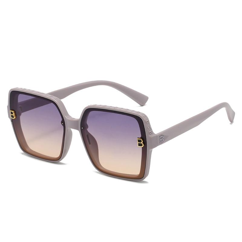 Men Vintage Rectangle Frame Sunglasses Fashion Retro Sun Glasses Luxury Brand Design UV400 Shades Eyewear Women Goggle