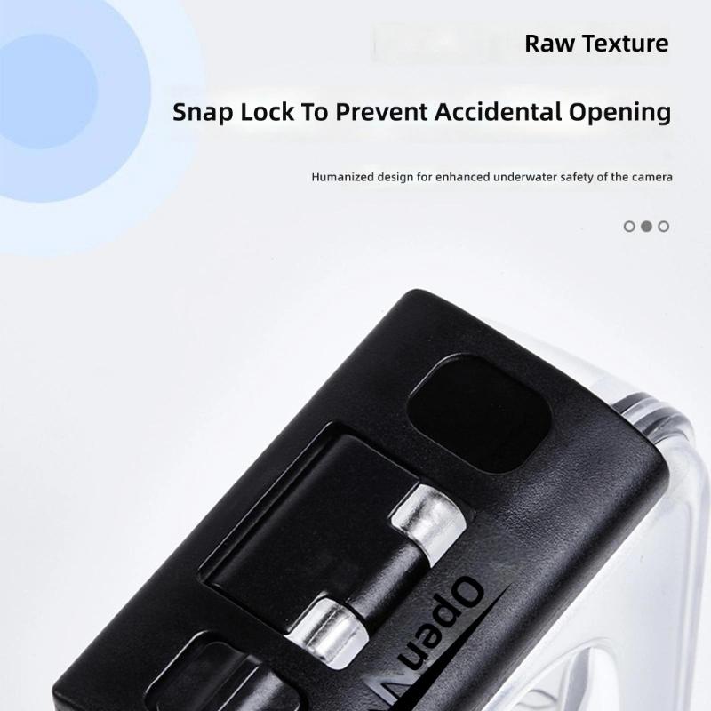 Transparent Case For 360 Waterproof Case Diving 45m Protective Panoramic Sports Camera Antifall Invisible Protector