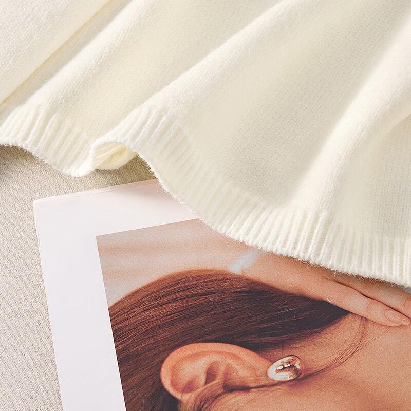 Women's Elegant Off-Shoulder Cutout Knit Top