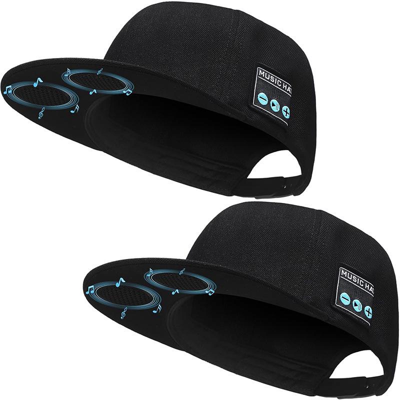 European & American Bluetooth Music Hat with Dual Stereo Speakers