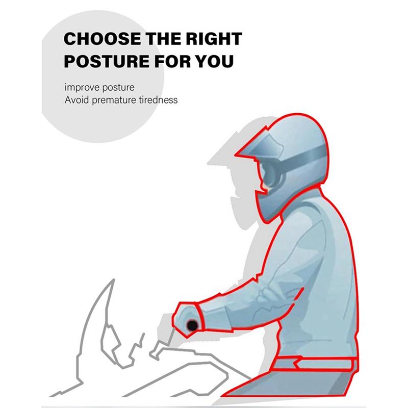 A51K-Handle Bar Riser Clamp Extend Handlebar Adapter Mount For XT1200Z Super Tenere XTZ1200 XTZ 1200 2014-