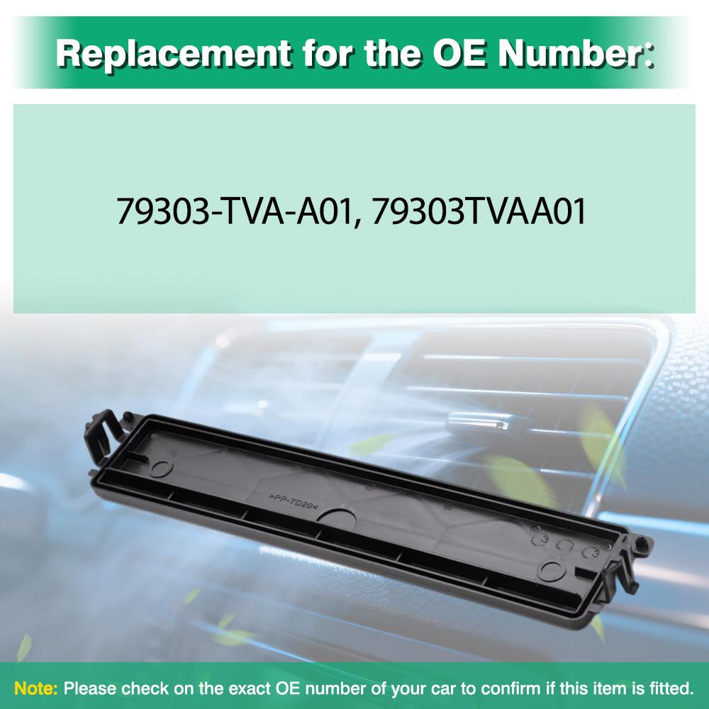 79303-TVA-A01 79303TVAA01 Cabin Air Filter Plate Cover For Honda Accord 2018-2022 Hybrid 2018-2021