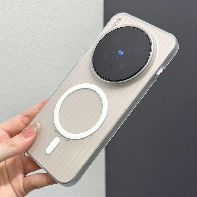 For Vivo X300 Ultra Case Matte Clear Skin-friendly Magnetic Protective Back Cover For Vivo X300Ultra Shockproof Minimalist Shell